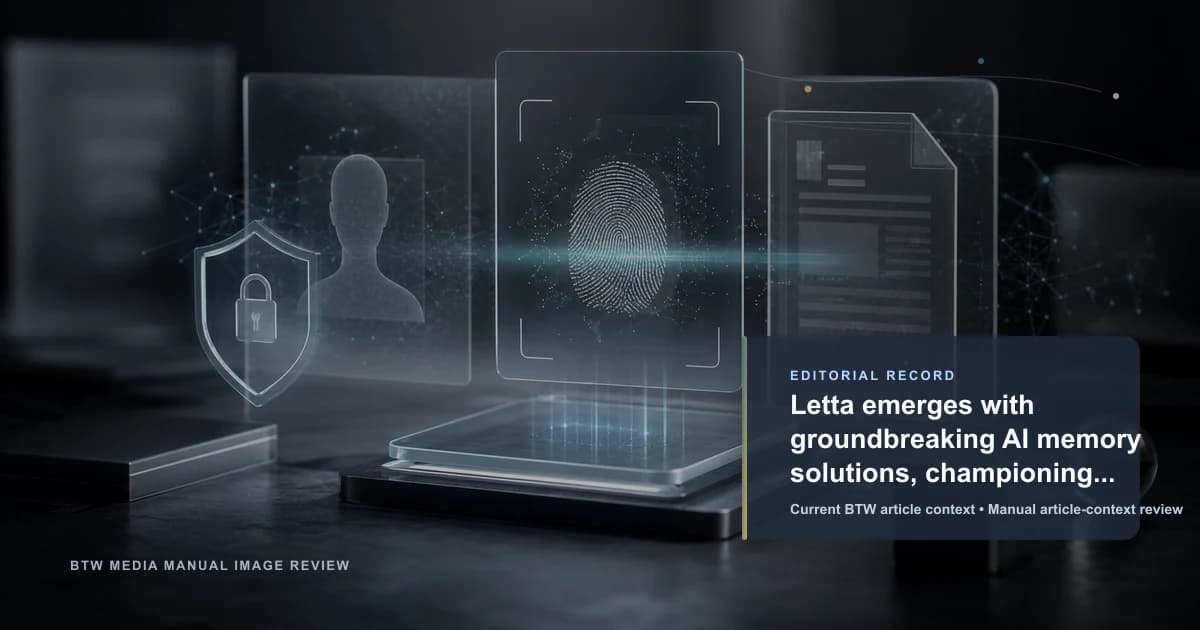 Letta 推出突破性 AI 记忆解决方案,倡导开源创新