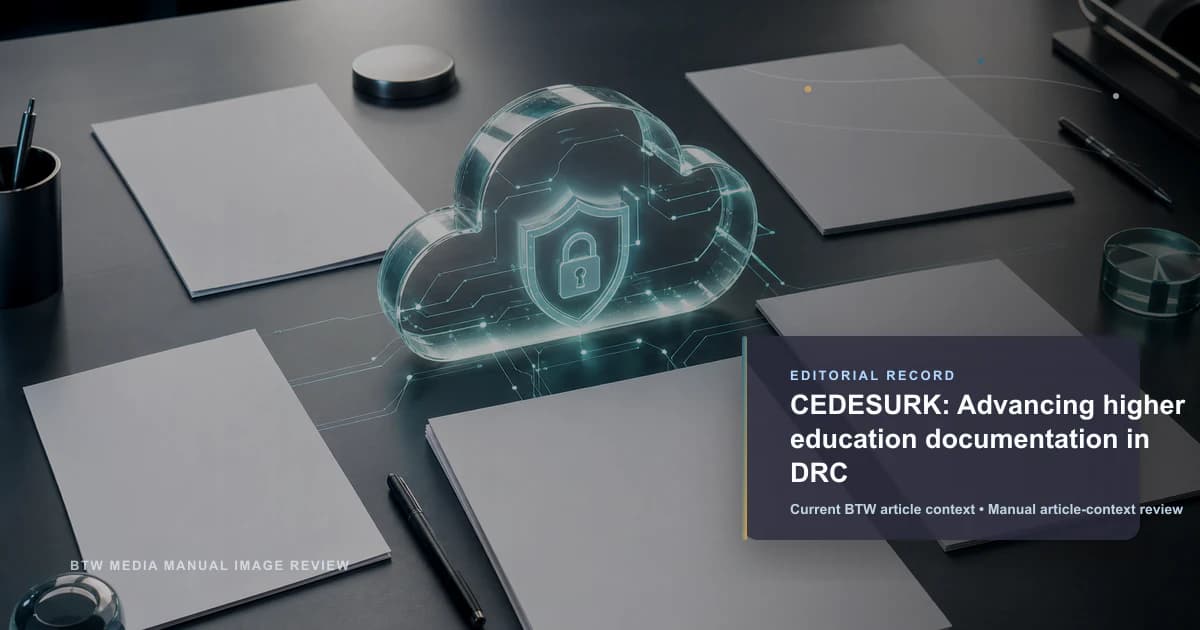 CEDESURK:推进刚果民主共和国高等教育文献工作