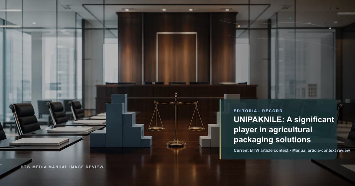 UNIPAKNILE:农业包装解决方案的重要力量
