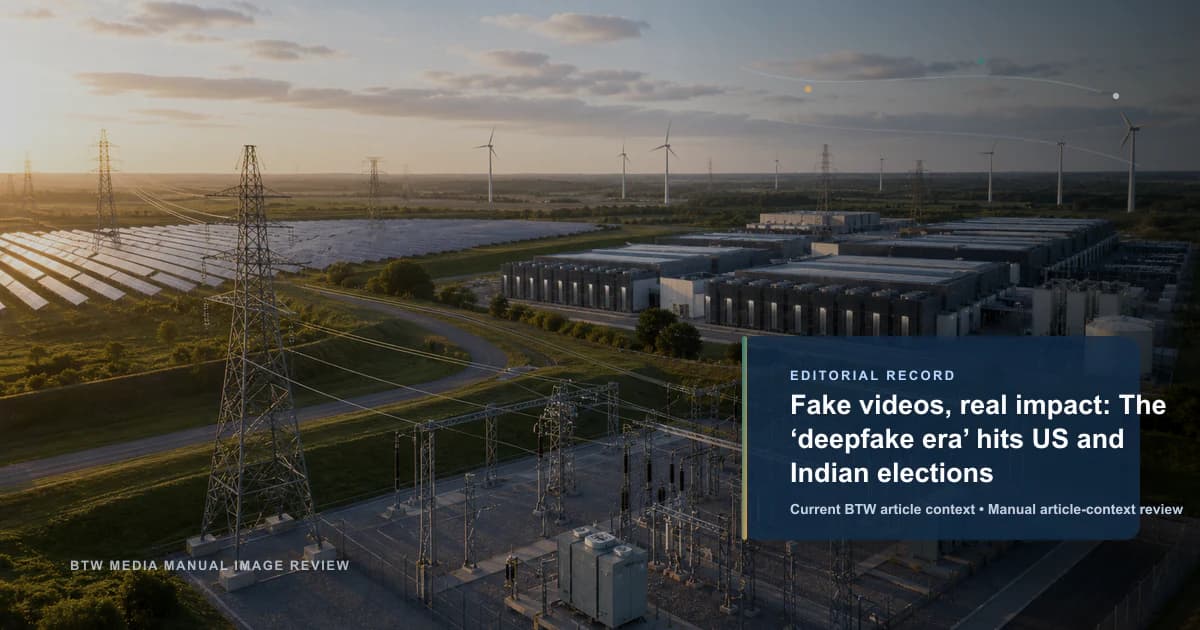 Vidéos truquées, impact réel: l'ère des deepfakes frappe les élections américaines et indiennes