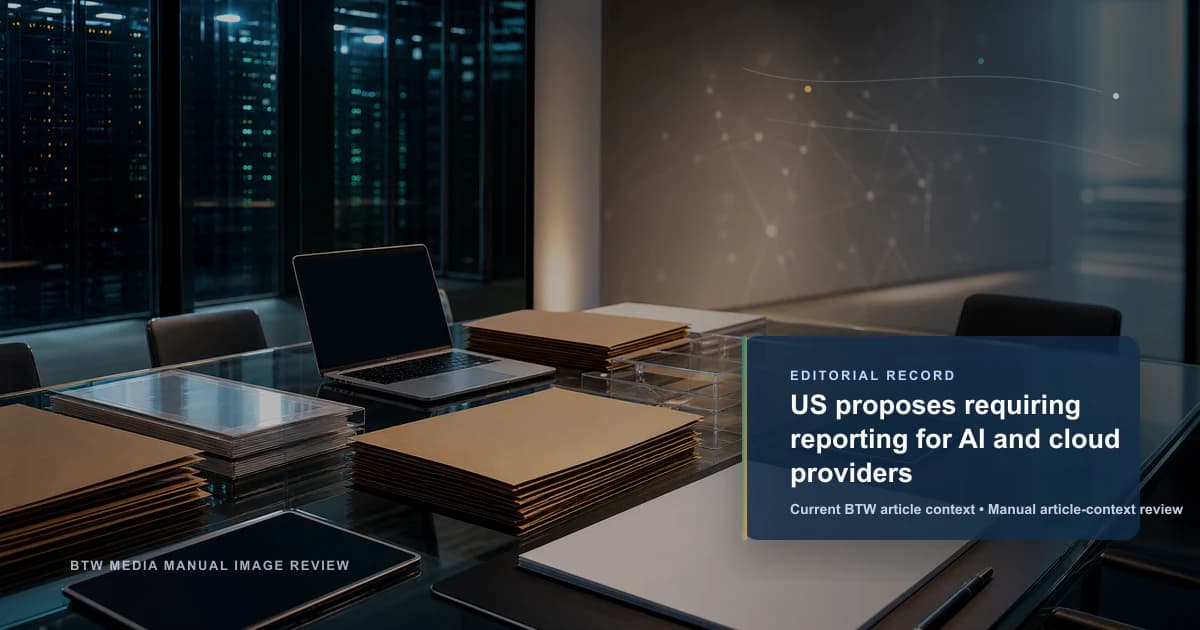 Les États-Unis proposent un rapport obligatoire pour l'IA et les fournisseurs cloud
