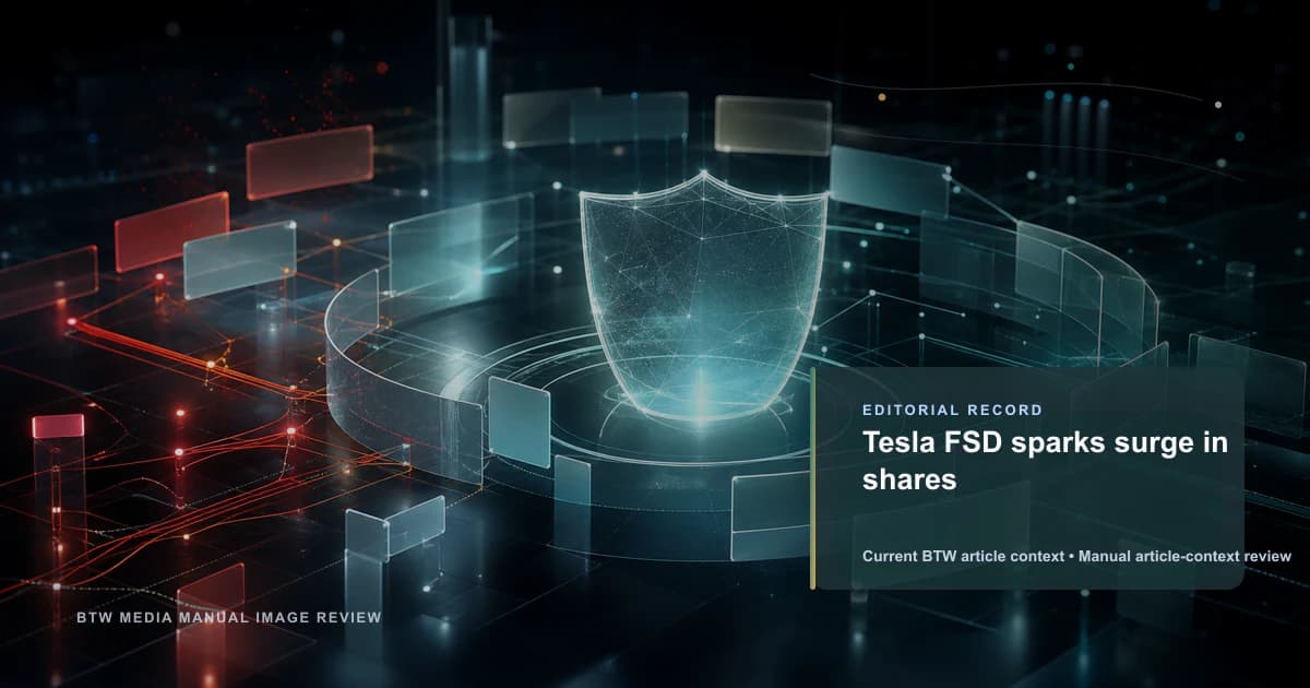 Le FSD de Tesla fait grimper les actions