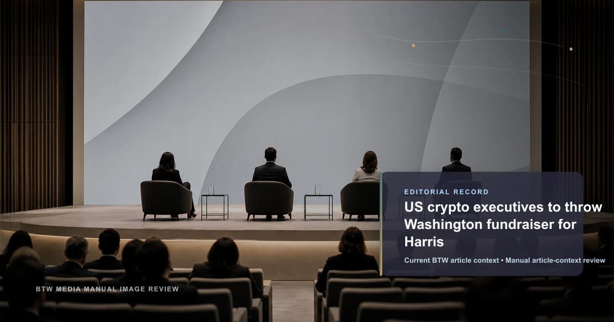 Les dirigeants crypto américains organisent une collecte de fonds à Washington pour Harris