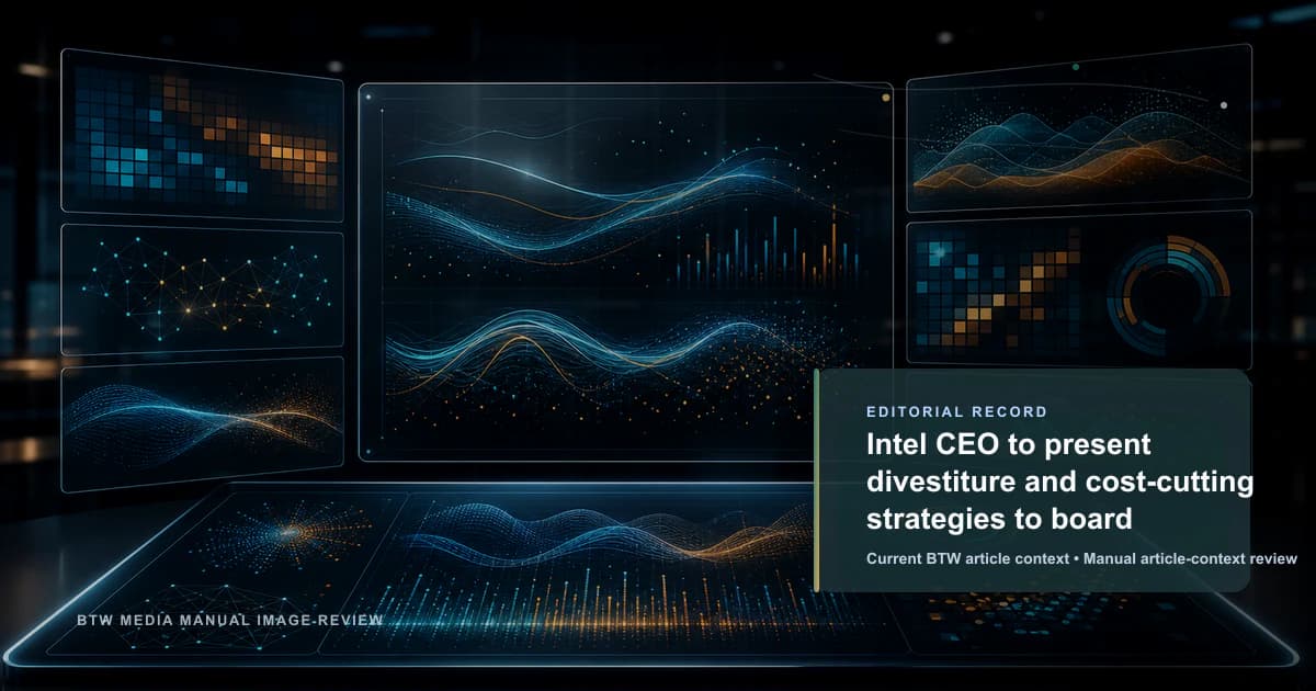 Le PDG d'Intel présentera des stratégies de cession et de réduction des coûts au conseil d'administration
