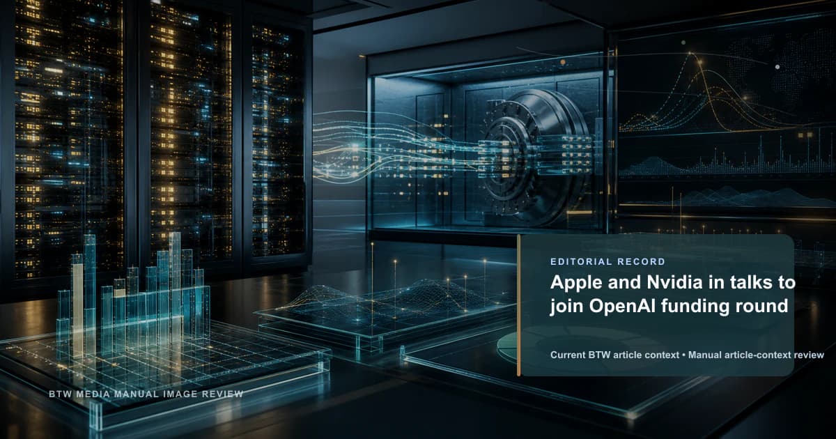 Apple et Nvidia en pourparlers pour rejoindre le tour de financement d'OpenAI