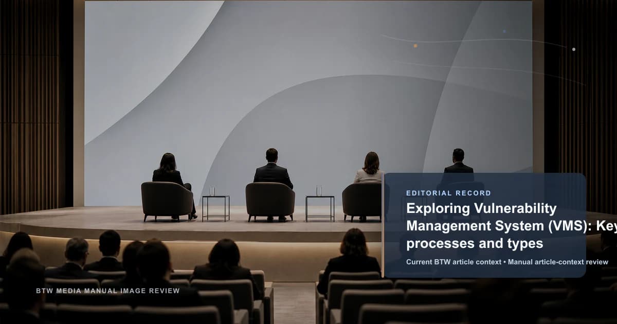 Exploration du système de gestion des vulnérabilités (VMS): processus clés et types