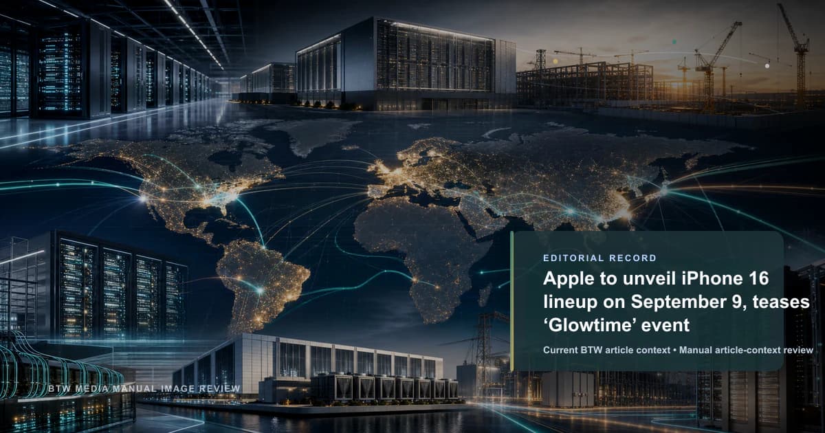 Apple to unveil iPhone 16 lineup on September 9, teases ‘Glowtime’ event reviewed editorial briefing visual