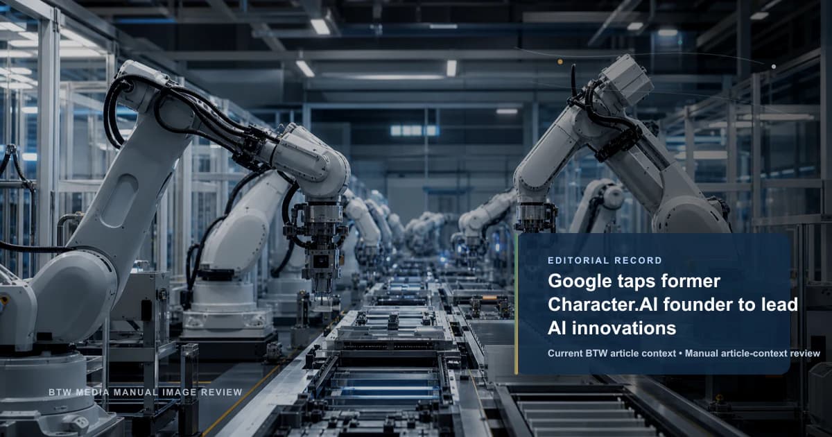 Google fait appel à l'ancien fondateur de Character.AI pour diriger les innovations en IA