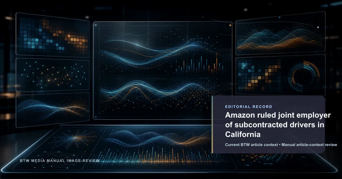 Amazon reconnu employeur conjoint de chauffeurs sous-traitants en Californie