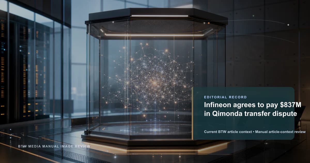 Infineon accepte de payer 837 millions de dollars dans le litige de transfert de Qimonda