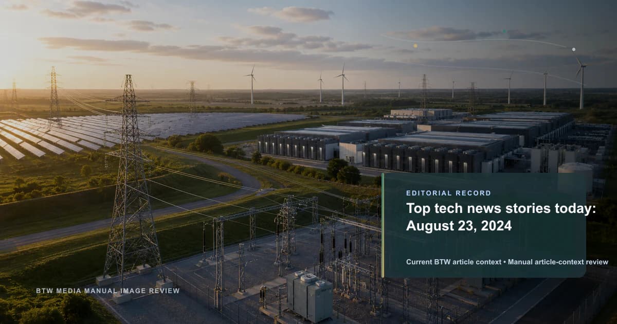 Top actualités tech du jour: 23 août 2024