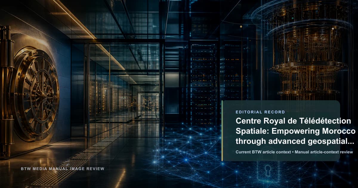 Centre Royal de Télédétection Spatiale: Autonomiser le Maroc grâce à la technologie géospatiale avancée