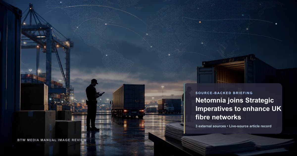 Netomnia se une a Strategic Imperatives para mejorar las redes de fibra del Reino Unido