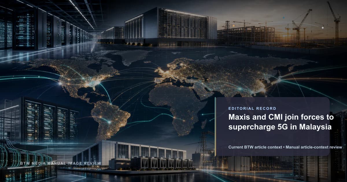Maxis et CMI unissent leurs forces pour doper la 5G en Malaisie