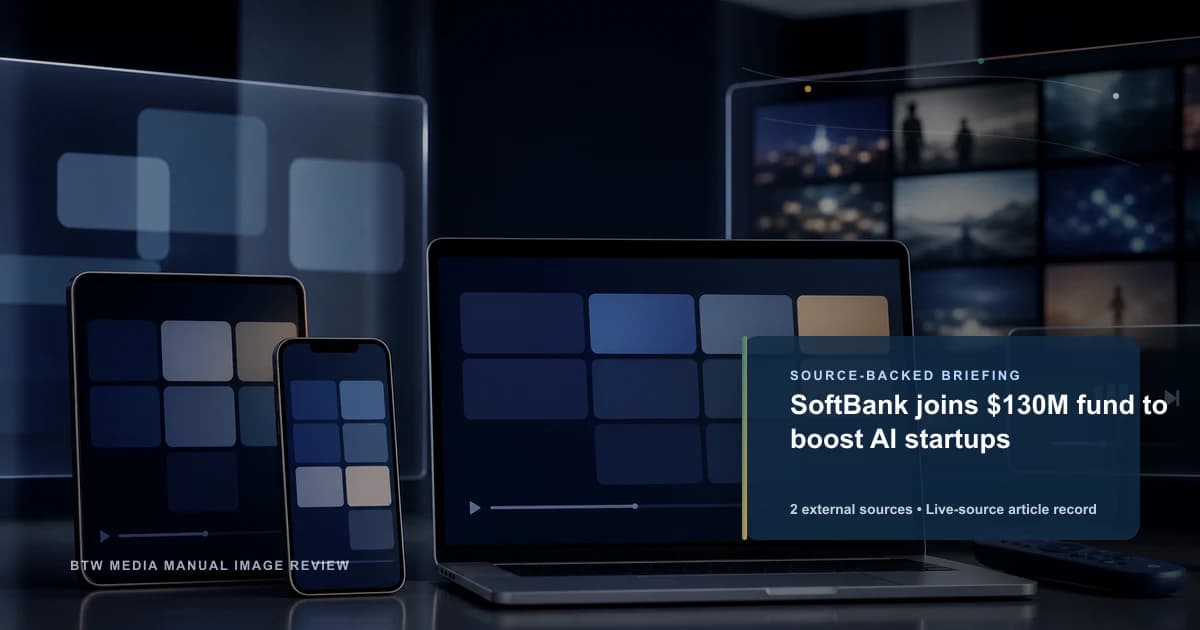 SoftBank rejoint un fonds de 130 M$ pour stimuler les startups d'IA