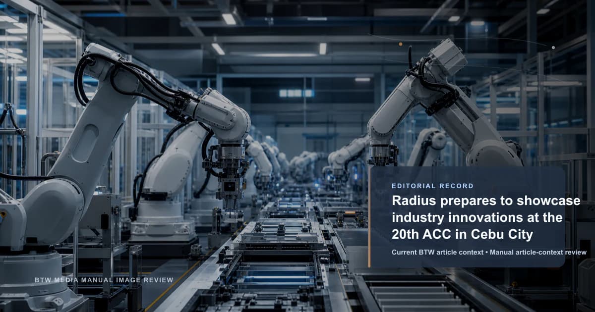 Radius se prépare à présenter les innovations de l'industrie à la 20e ACC de Cebu City