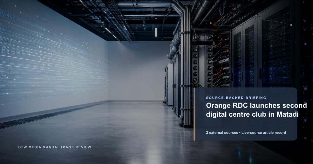 Orange RDC inaugura su segundo club de centro digital en Matadi