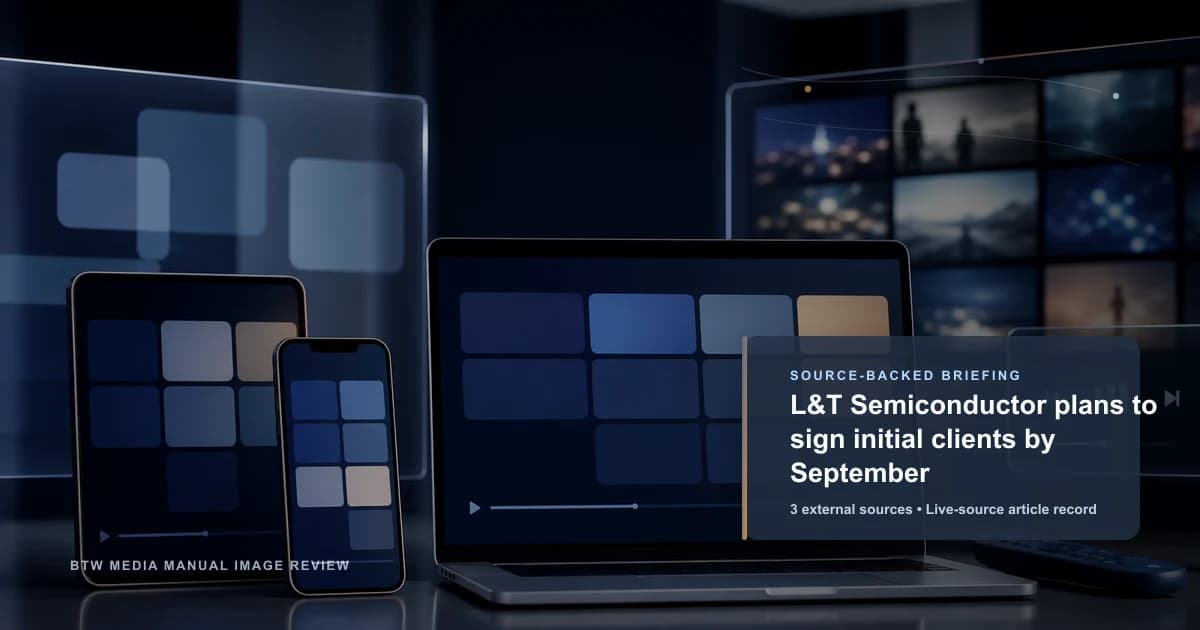 L&T Semiconductor prévoit de signer ses premiers clients d'ici septembre