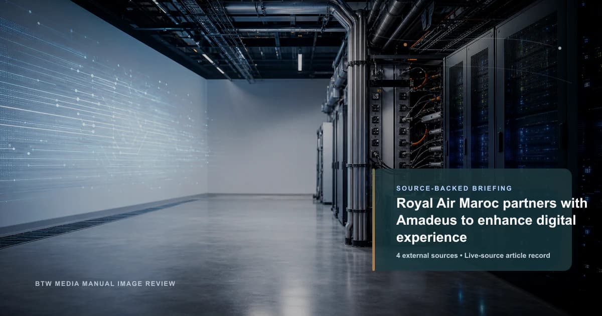 Royal Air Maroc partners with Amadeus to enhance digital experience source-backed briefing visual