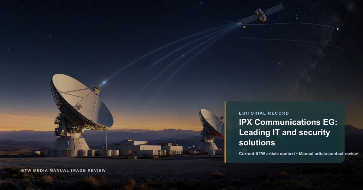 IPX Communications EG: Leading IT and security solutions reviewed editorial briefing visual