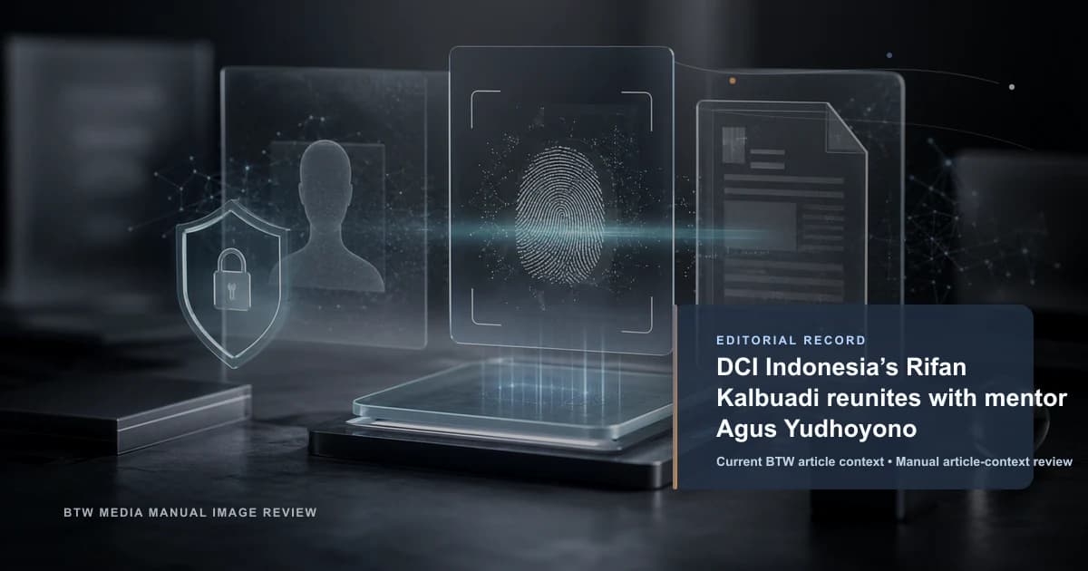 Rifan Kalbuadi de DCI Indonesia retrouve son mentor Agus Yudhoyono