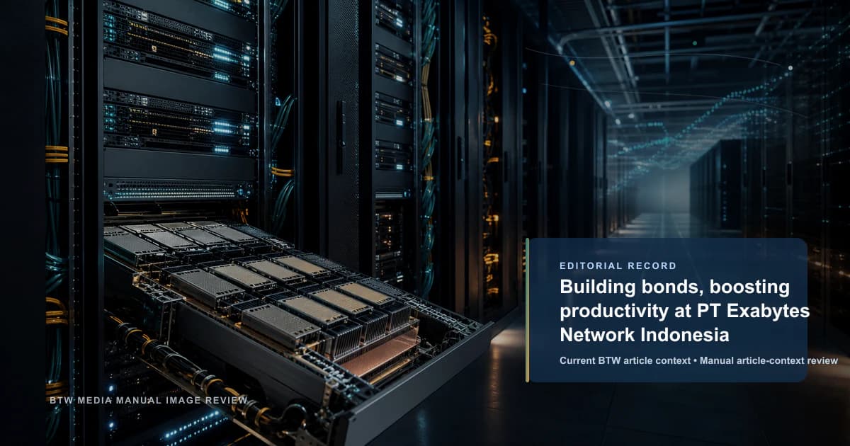 Renforcer les liens et accroître la productivité chez PT Exabytes Network Indonesia
