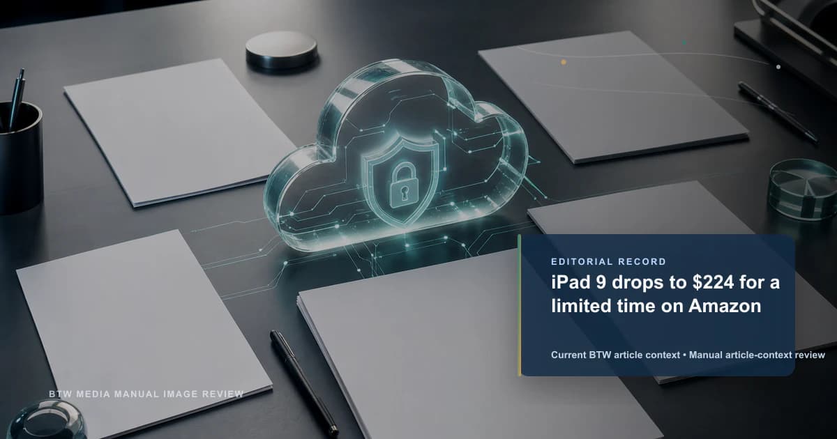 iPad 9 drops to $224 for a limited time on Amazon reviewed editorial briefing visual