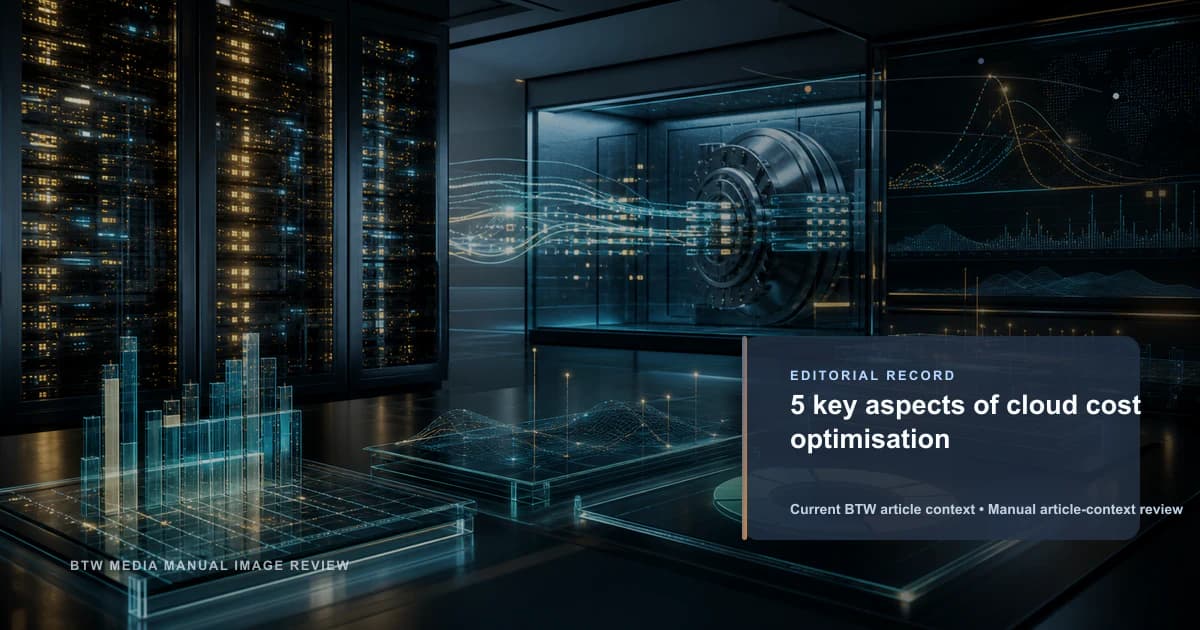 5 key aspects of cloud cost optimisation reviewed editorial briefing visual