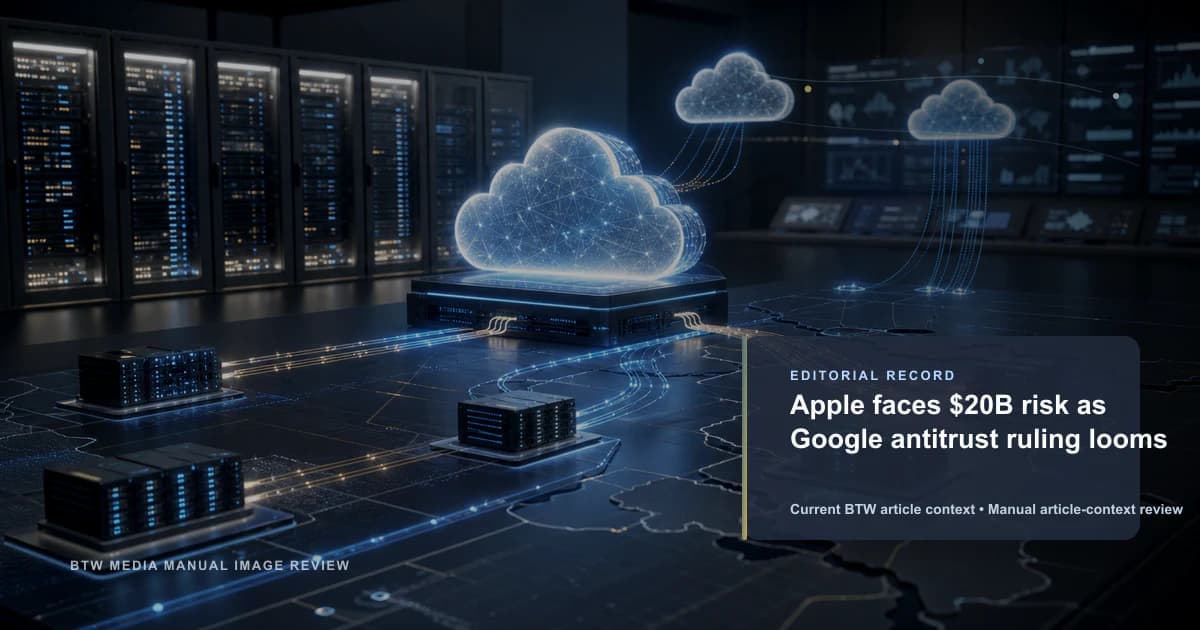 Apple enfrenta riesgo de $20B ante fallo antimonopolio de Google