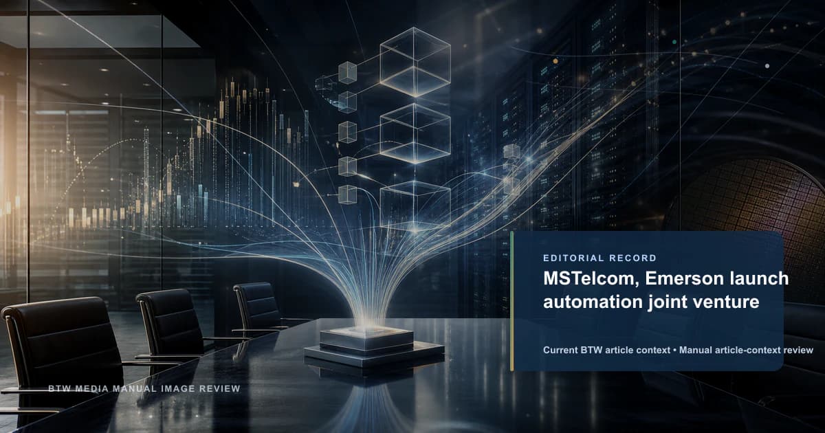 MSTelcom و Emerson تطلقان مشروعًا مشتركًا للأتمتة