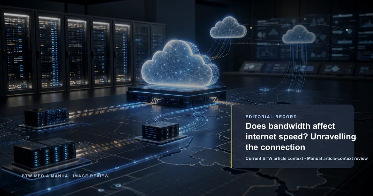 Does bandwidth affect internet speed? Unravelling the connection reviewed editorial briefing visual