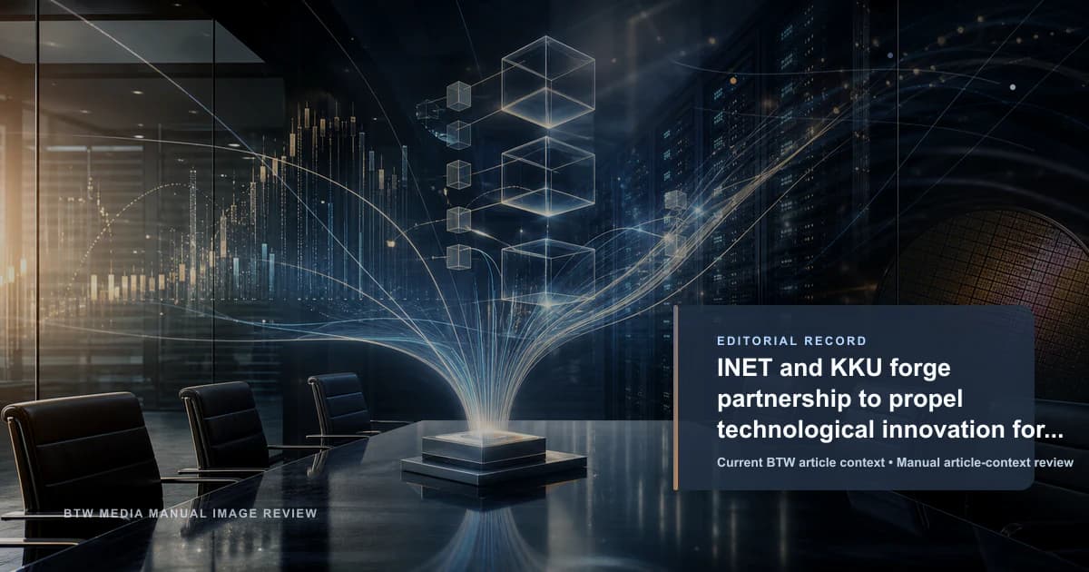 INET y KKU forjan alianza para impulsar la innovación tecnológica para las futuras generaciones