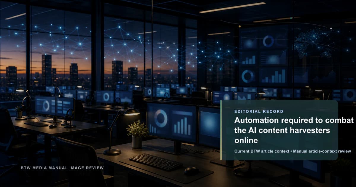 AI コンテンツハーベスターに対抗する自動化の必要性