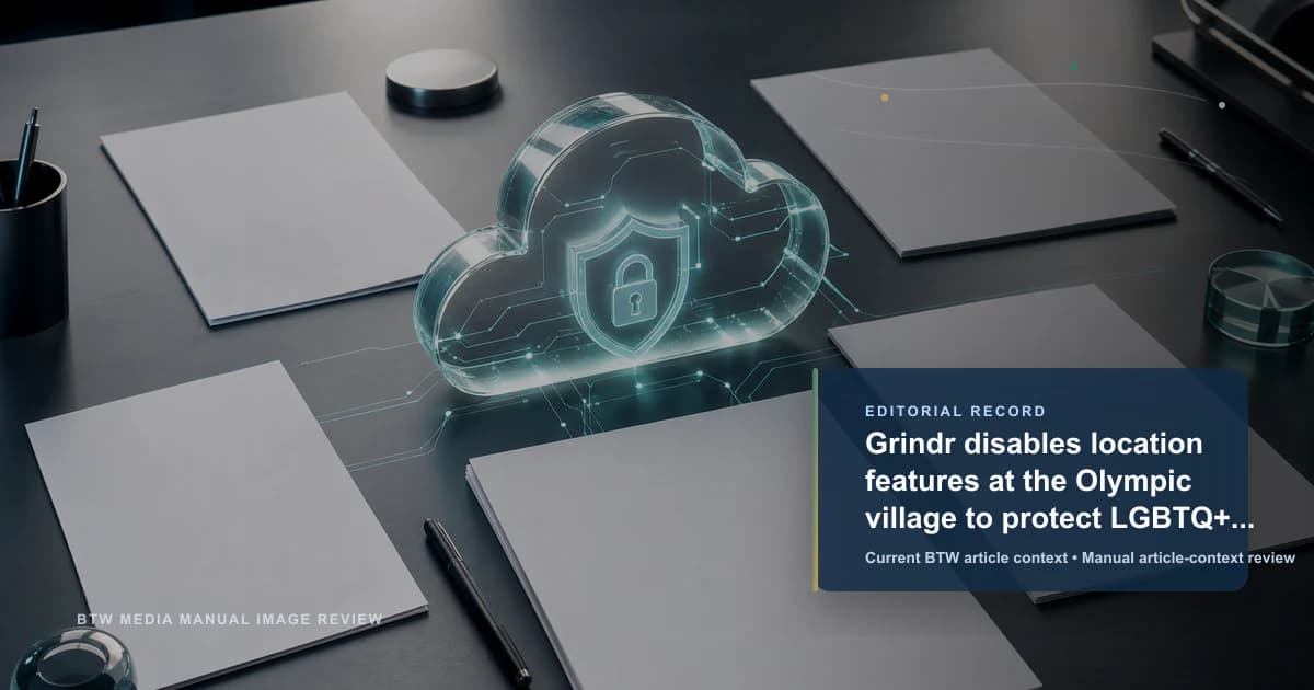 Grindr、オリンピック村で位置情報機能を無効化、LGBTQ+ 選手を保護