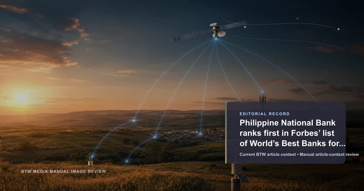 Philippine National Bank ranks first in Forbes’ list of World’s Best Banks for 2024 reviewed editorial briefing visual