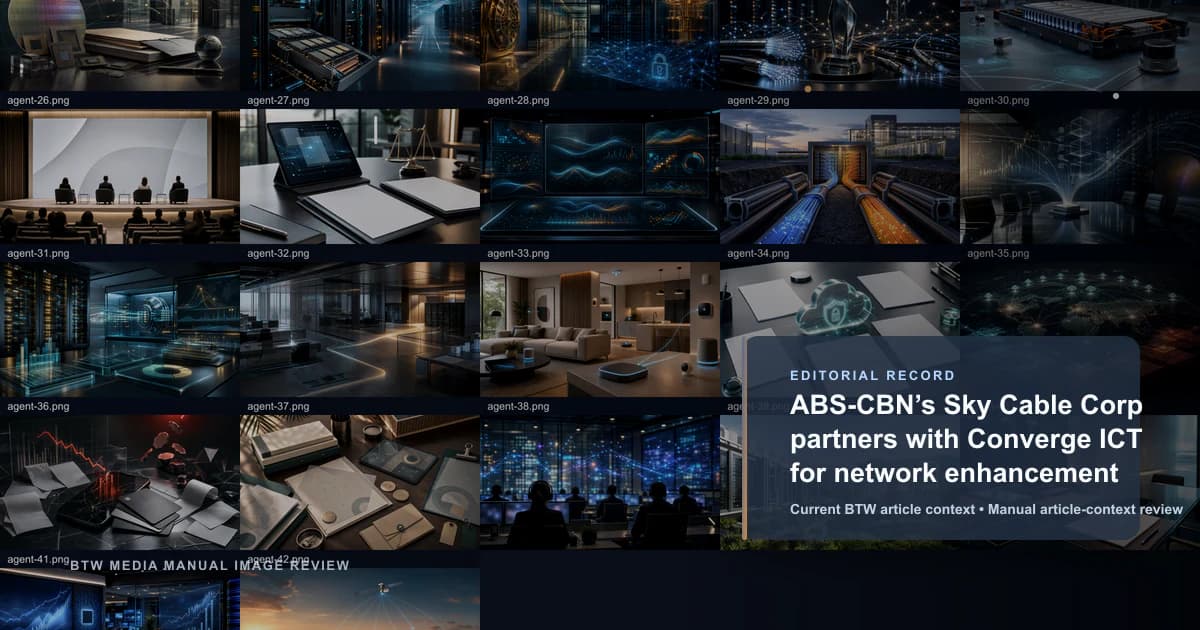 ABS-CBN 旗下 Sky Cable 与 Converge ICT 合作增强网络