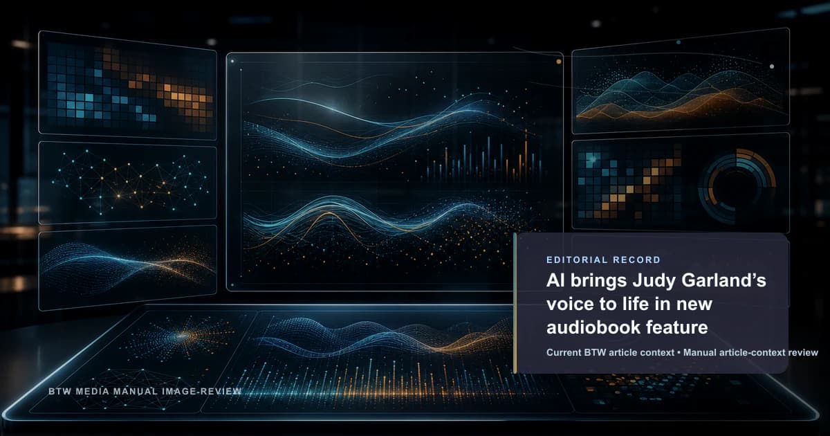 AI が新しいオーディオブック機能でジュディ・ガーランドの声に命を吹き込む