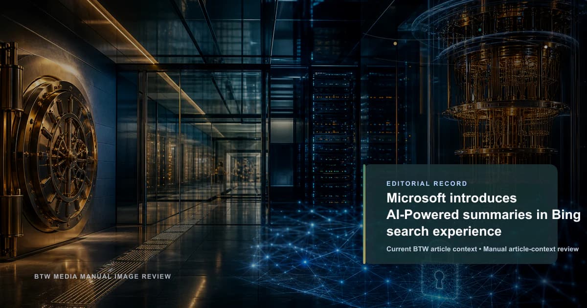 Microsoft、Bing 検索体験に AI 要約を導入