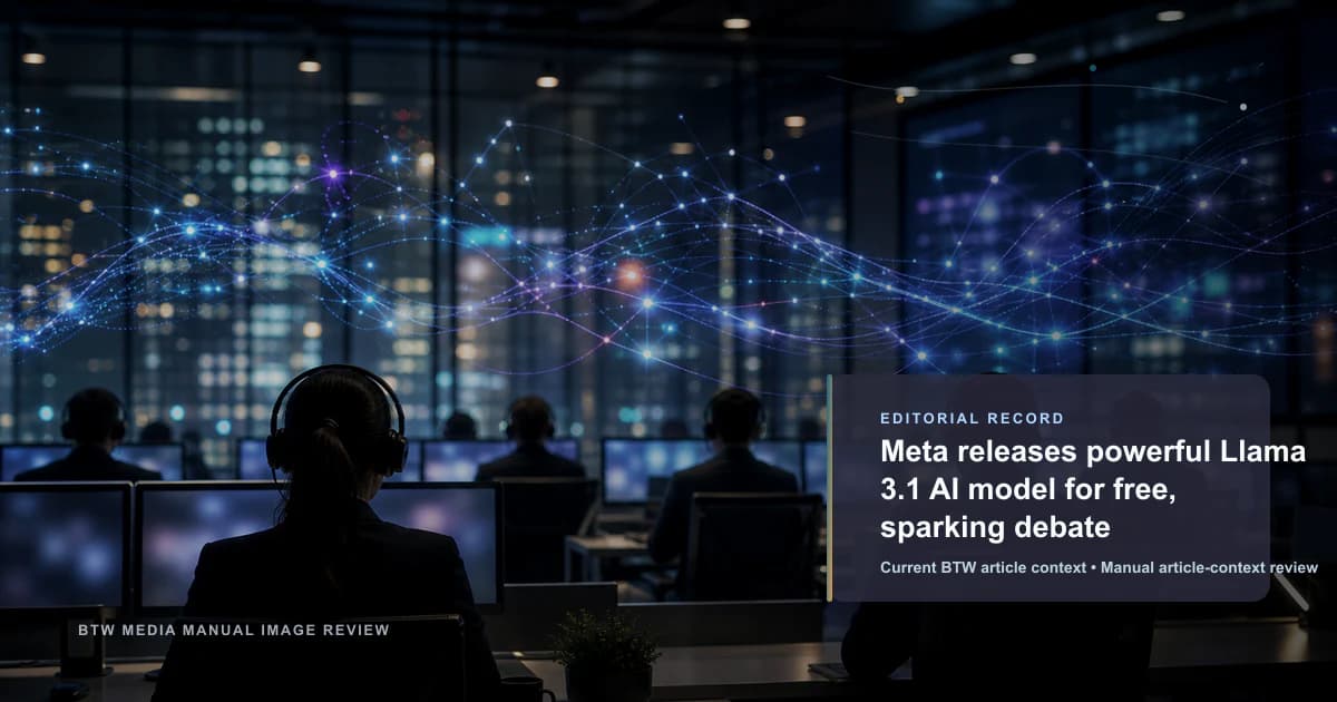 Meta、強力な AI モデル Llama 3.1 を無料公開し議論を呼ぶ
