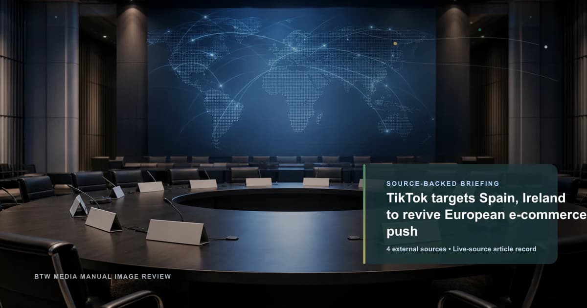 TikTok apunta a España e Irlanda para reactivar el comercio electrónico europeo