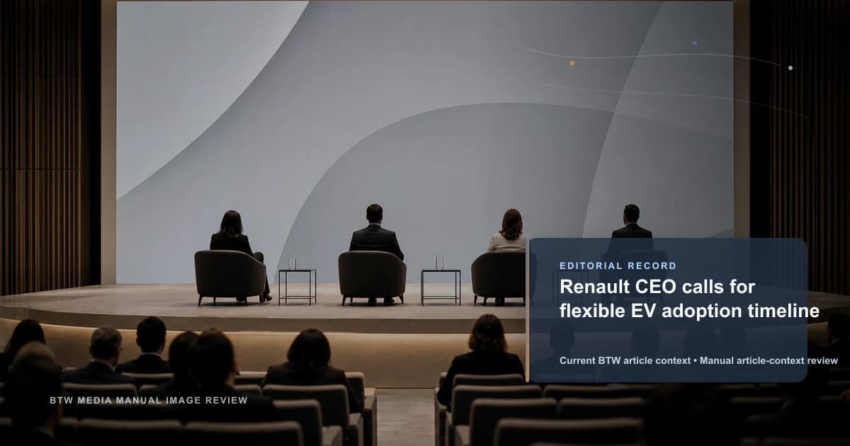 CEO de Renault pide flexibilidad en el calendario de adopción de vehículos eléctricos
