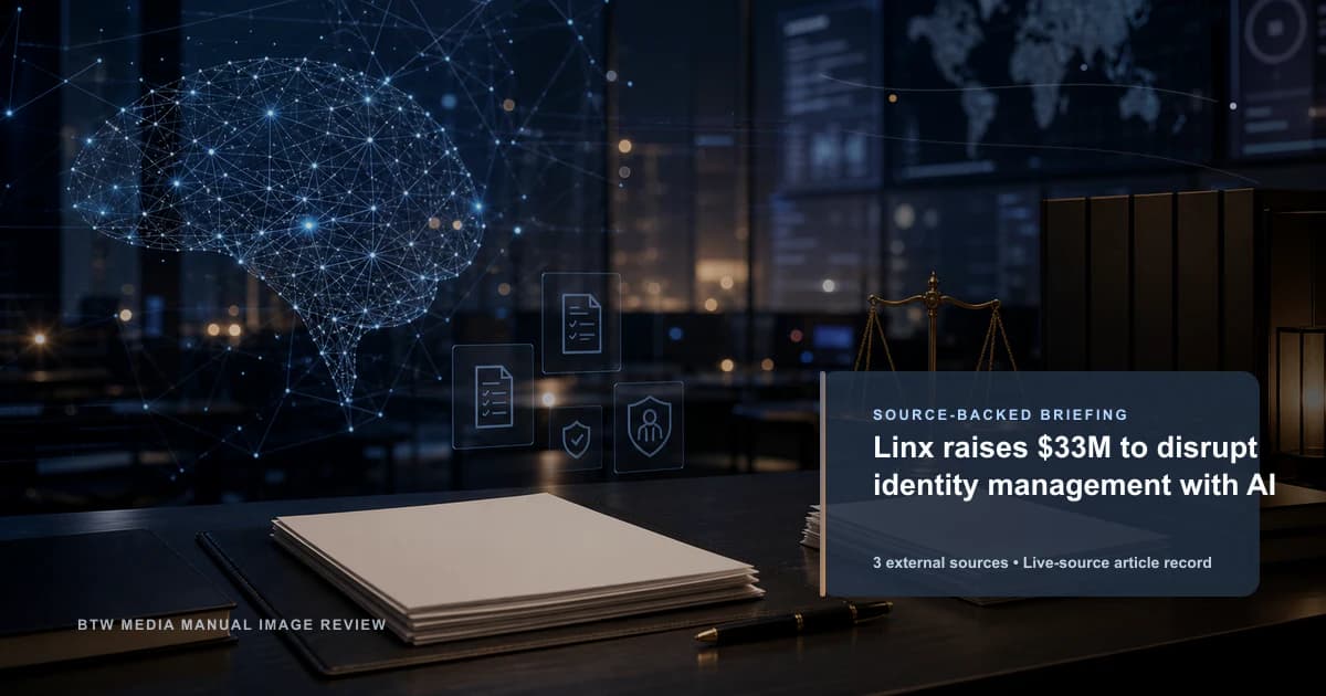 Linx、AI で ID 管理を変革するため 3300 万ドルを調達