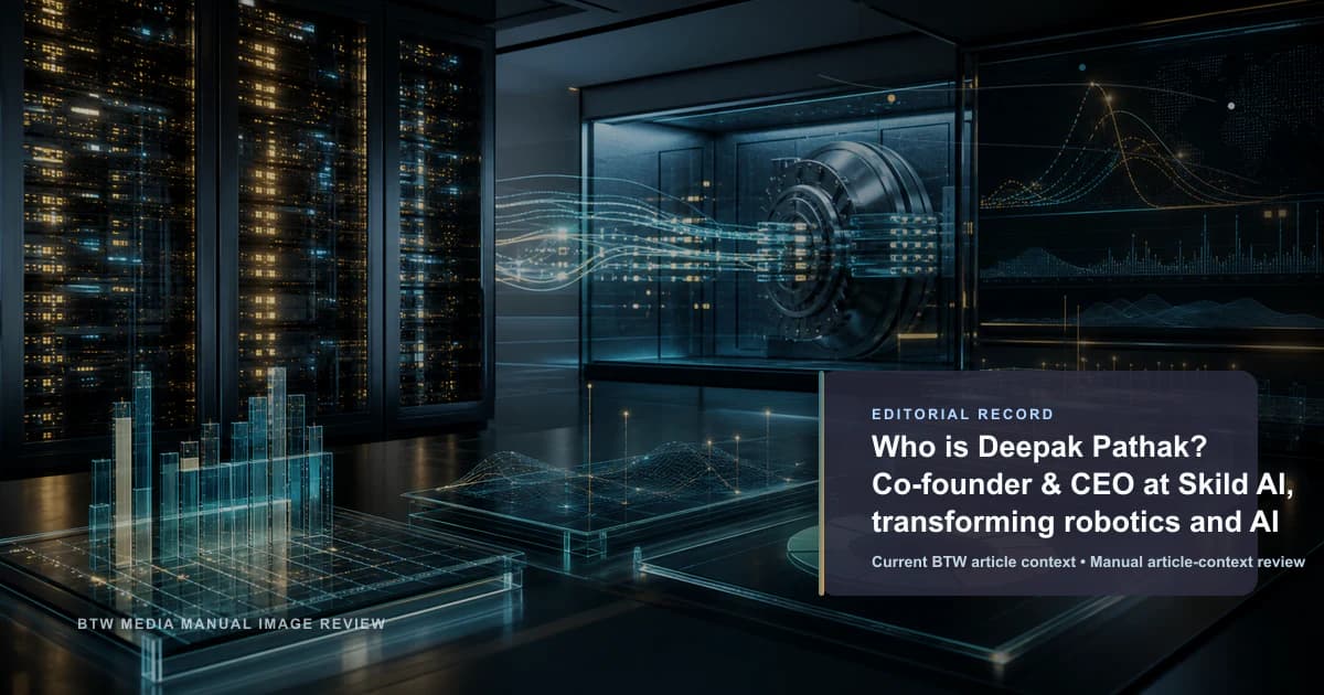 ¿Quién es Deepak Pathak? Cofundador y CEO de Skild AI, transformando la robótica y la IA