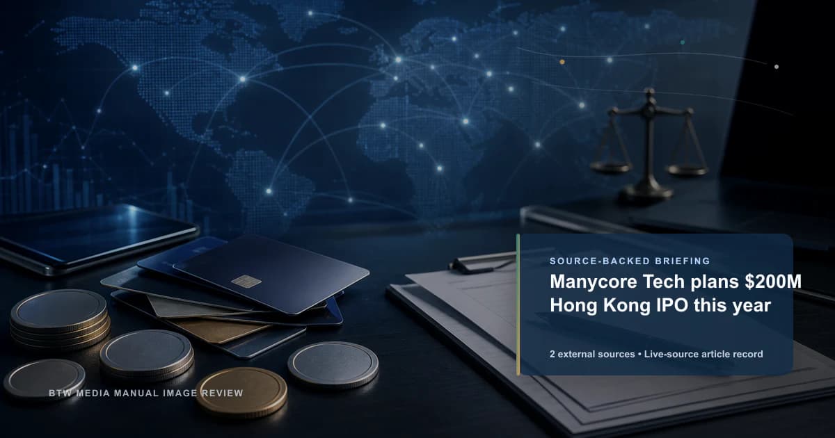 Manycore Tech planea una OPI de $200M en Hong Kong este año