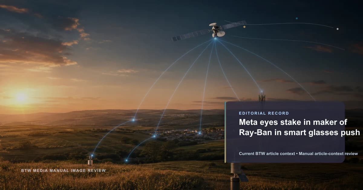 Meta apunta a participación en fabricante de Ray-Ban para impulsar gafas inteligentes