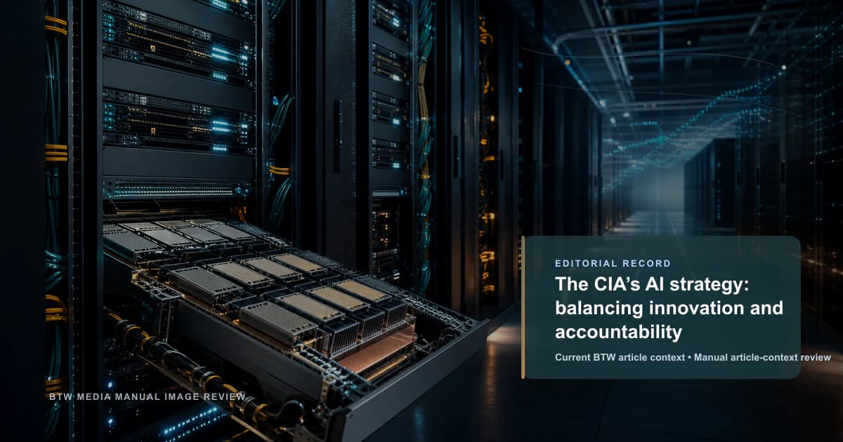 CIA の AI 戦略:革新と責任の両立