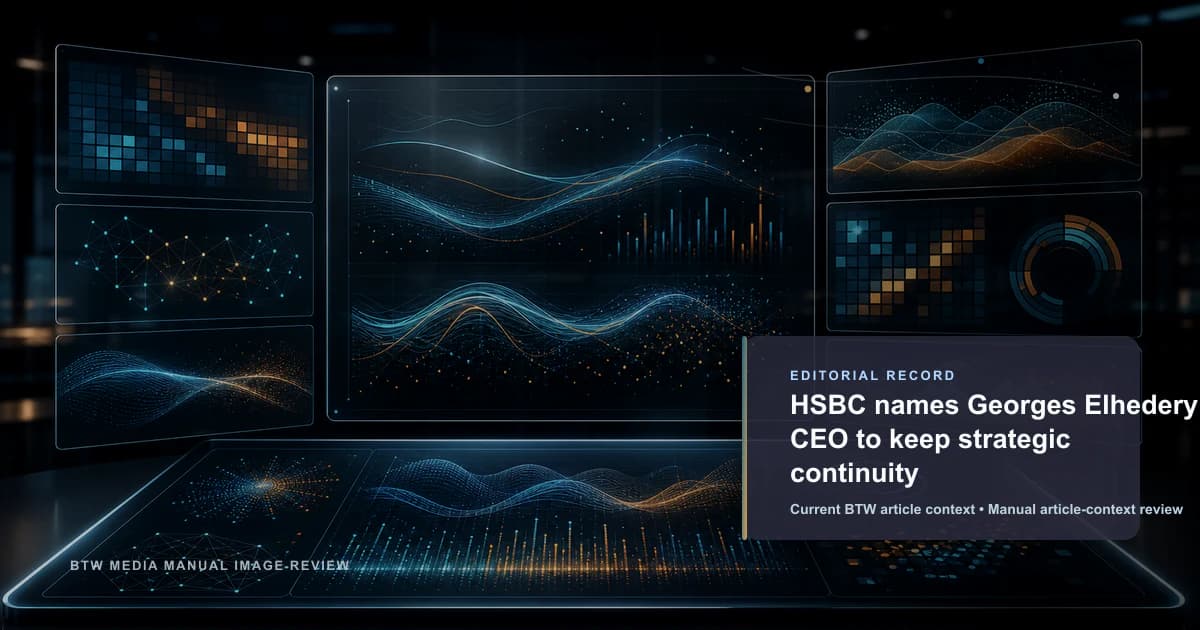 HSBC、戦略的継続性を維持するため Georges Elhedery を CEO に任命