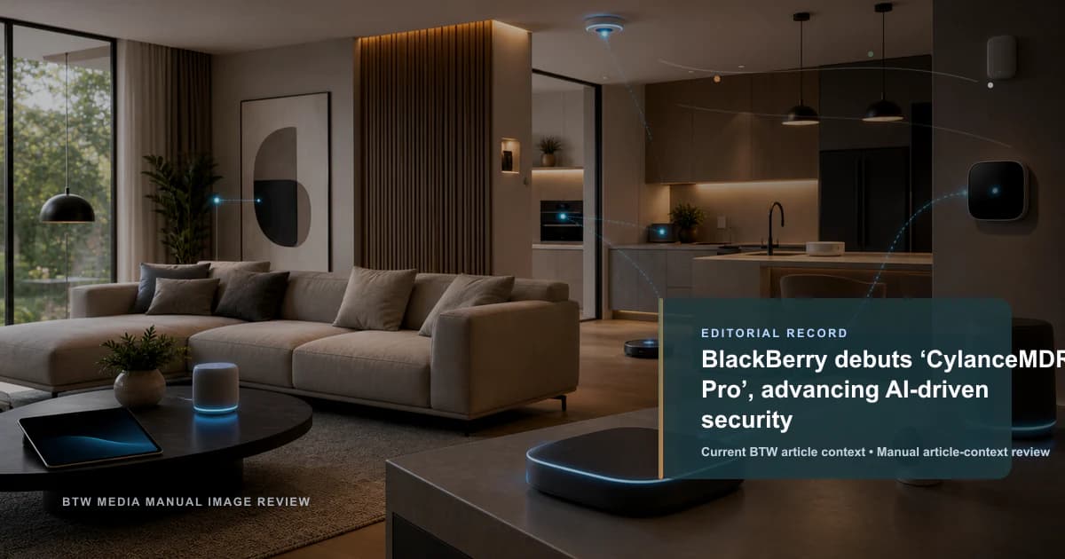 BlackBerry、AI 駆動型セキュリティを進化させる「CylanceMDR Pro」を発表