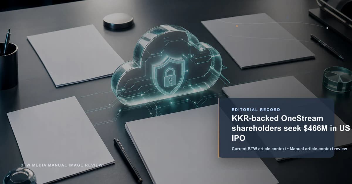 KKR 支援の OneStream 株主、米国 IPO で 466 百万ドルを目指す