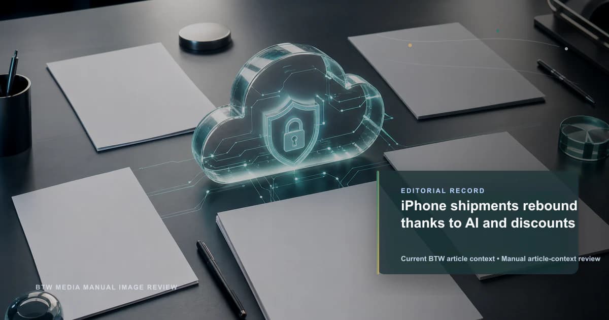 iPhone:AI と割引による出荷の回復